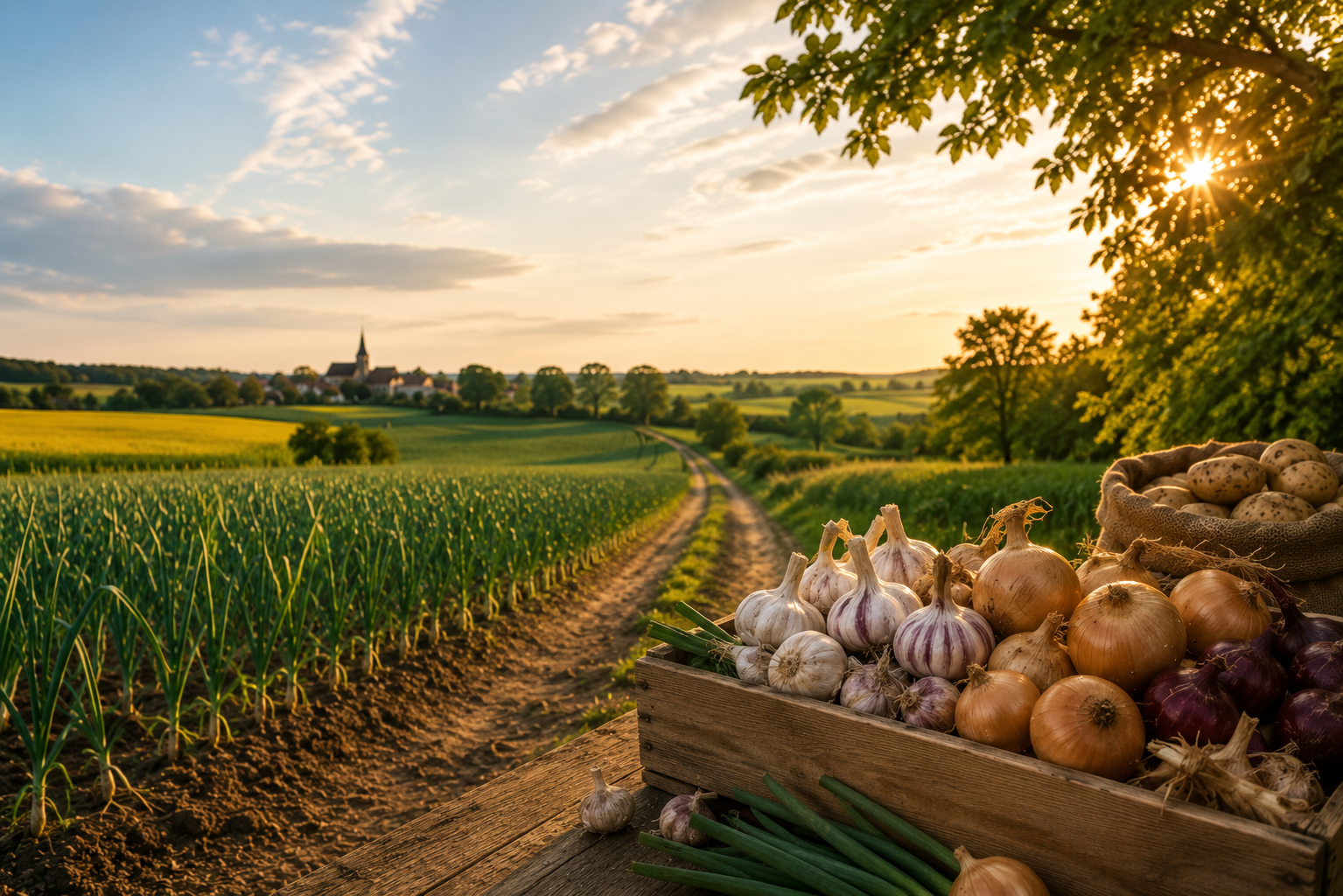 Sélection d'alliums