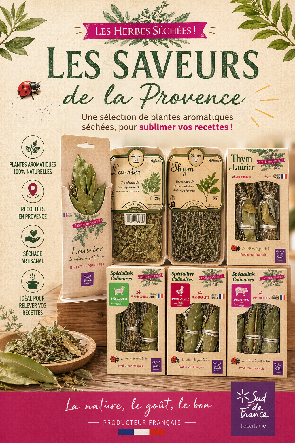 Herbes sèches de Provence
